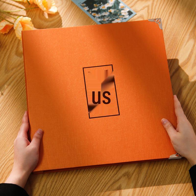 Álbum de Fotos Autoadhesivo Hecho a Mano de Gran Capacidad para Recuerdos Familiares y de Bebé