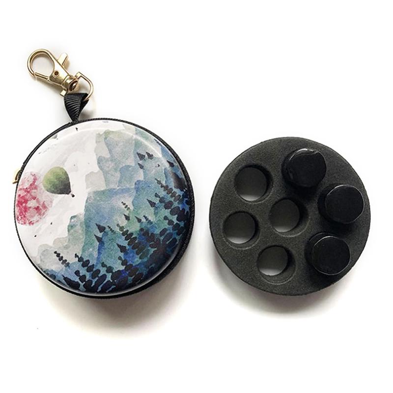 Essential Oil Case Bag Holder 6/7/12 Bottles Oil Essential Oil Box Travel Portable Carrying Holder Nail Polish Storage Bag
