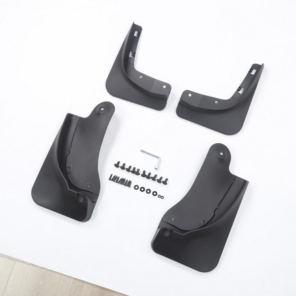 Mudguards For Tesla Model Y-Berlin/Austin 2022-2024 4PCS Front Rear Wheel Mud Flaps TPE Front Rear Fender Protector Accessories