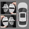 Car Sticker 2025 Hot 4 PCS/Set Fashion Stainless Steel Car Covers Door Lock Protecting Cover For Tesla model 3 model X Y Auto Ac