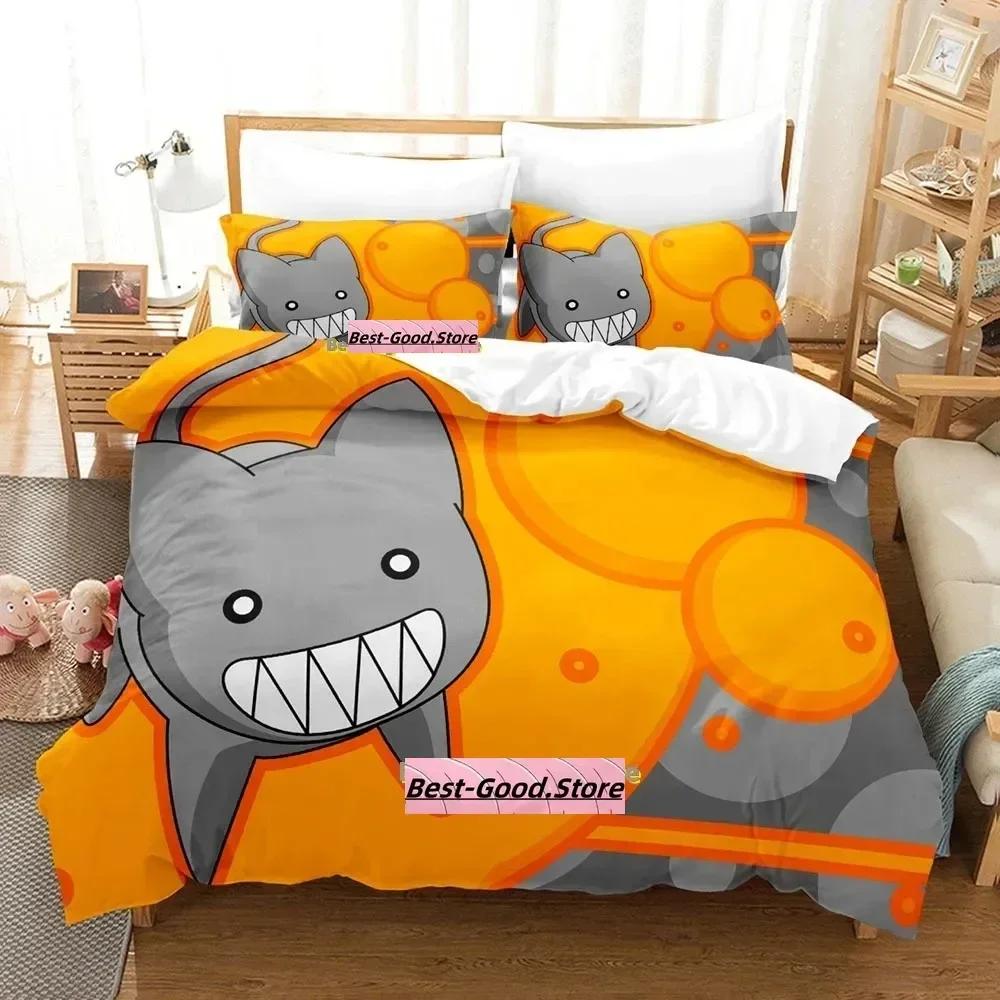 Azumanga Daioh Bedding Set Single Twin Printed Bed Set With Pillowcase Bed Duvet Cover Soft Single Double Queen Super King Size