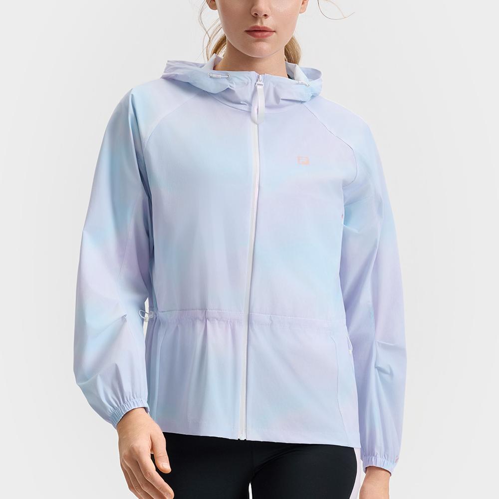 Fila Athletics Fitness Fashion Versatile Comfortable Hooded Long Sleeve Windbreaker Women Outerwear A11W521705F-ZA
