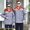 Thick Winter Cotton-Padded Work Jacket for Cold Weather Protection