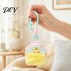 Childlike Charm Mini Accessory Bag Small Coin Purse, Macaron Style Backpack Pendant with Lanyard, Lightweight Decorative Embroidery Wallet Pouch