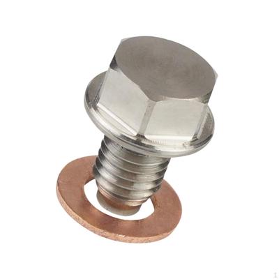 M12x1,75 mm Magnetická vypúšťacia skrutka oleja Jednoduchá inštalácia Náhradné diely Výmena