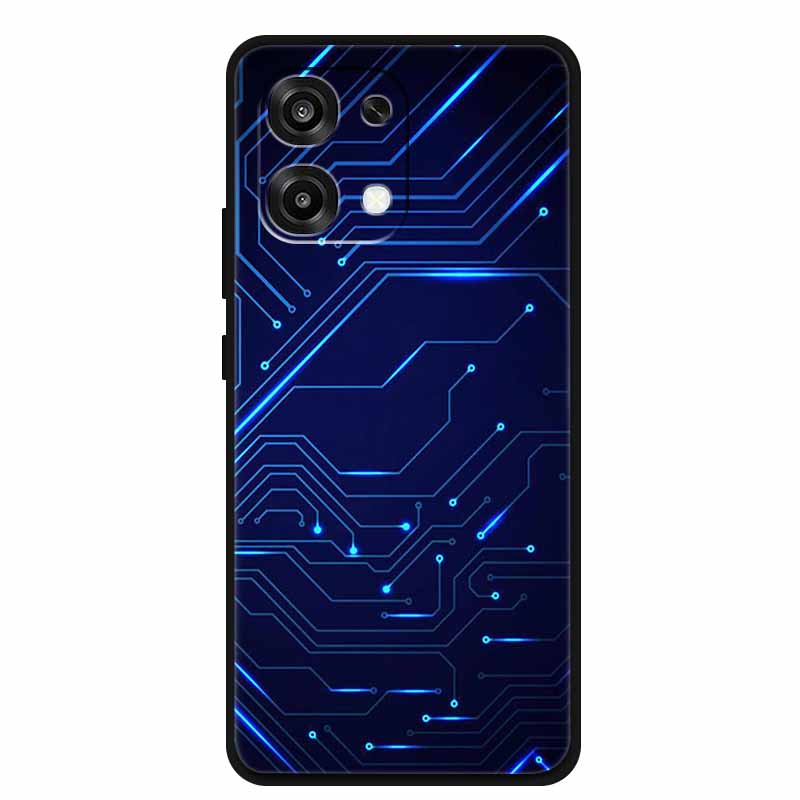 Per Oppo A6 Pro 4G 5G Custodia Versione Globale 2025 Lusso Morbido Silicone Cover Posteriore Per Oppo A6 Pro TPU 6.57" Protezione Paraurti Coque