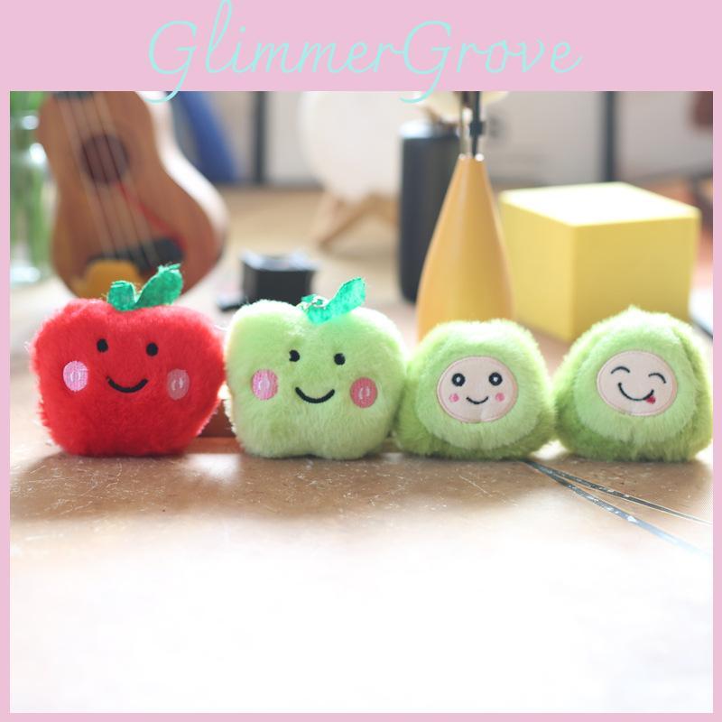 Plush Avocado Keychain Super Soft Stuffed Toy Bag Gift For Kids Teens