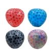 Funny Apple Pimple Popping Fidget Toy Soft Reusable Model Silicone Pimple Sensory Squeeze Toys Squishy Creative Christmas Gift