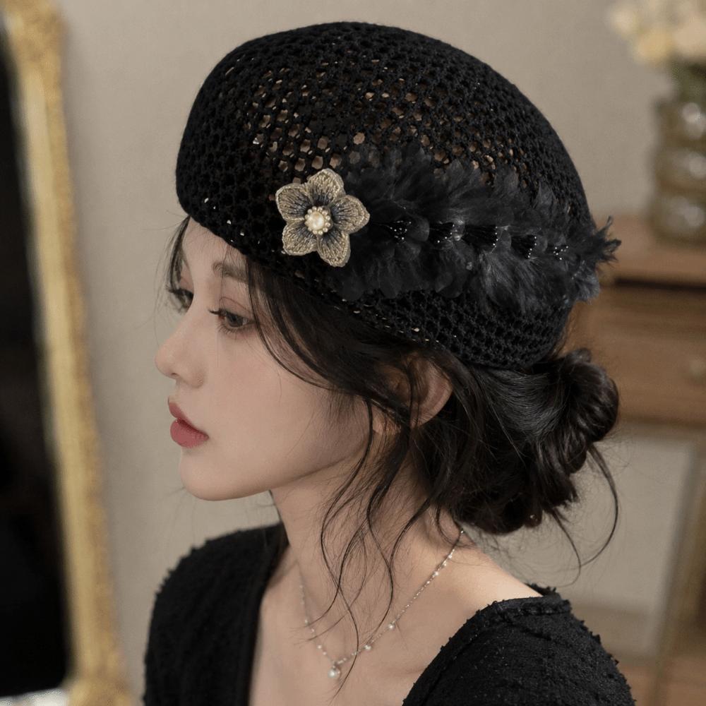 Versatile Beret Hat Breathable Painter Hat Casual Artist Hat  for Women