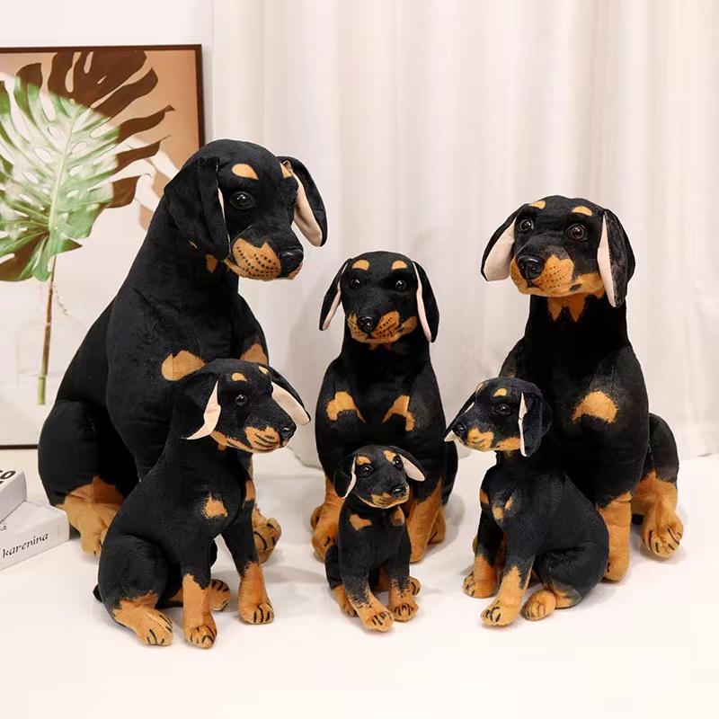Nice Simulated Dog Rowena Plush Toy Doll Soft Fill Grab Doll Throwing Toy Dog Lover Boys Best Gift