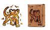 Puzzle Drewniane Układanka Lew Mały Tygrys Simba Pua4-00751