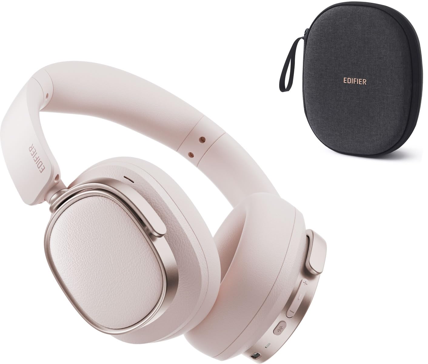 

Edifier ES850NB Bluetooth Wireless Headphones with Noise Cancellation Sound Popular Dual Spatial Audio Ambient Sound Mode Brand New ES Lightweight No рожевий