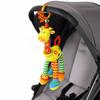 Early Education Giraffe Animal Handbells Plushies Doll Plush Rattle Teether Toys  Children Gift