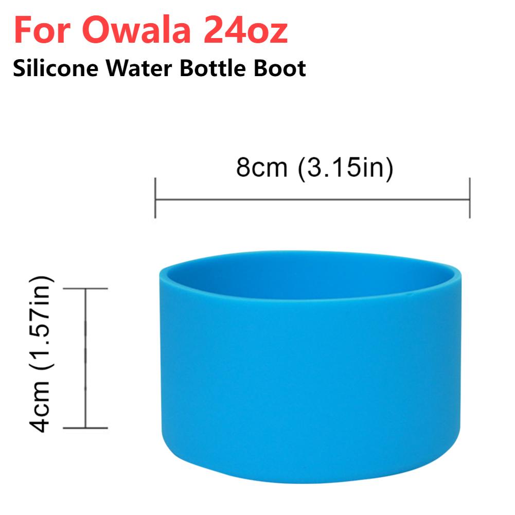 Silicone Water Bottle Boot For Owala 24oz 32oz 40oz Anti-Slip Protective Sleeve Bottom Bumper Bottle Seal Ring Silicone Stopper