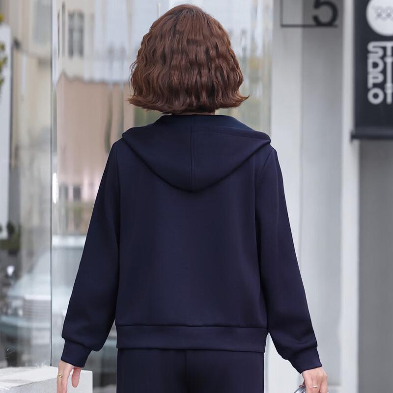 YUZHAOLIN Women's Spring Hooded Sweatshirt 3-Piece Set