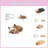 Realistic Pvc French Bulldog Figurine Adorable Sleeping Dog Statue Home Decor