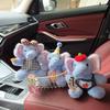 Cute Animals Elephant Plush Doll Toy Pendant Keychain Backpack Hanging Ornaments Gifts