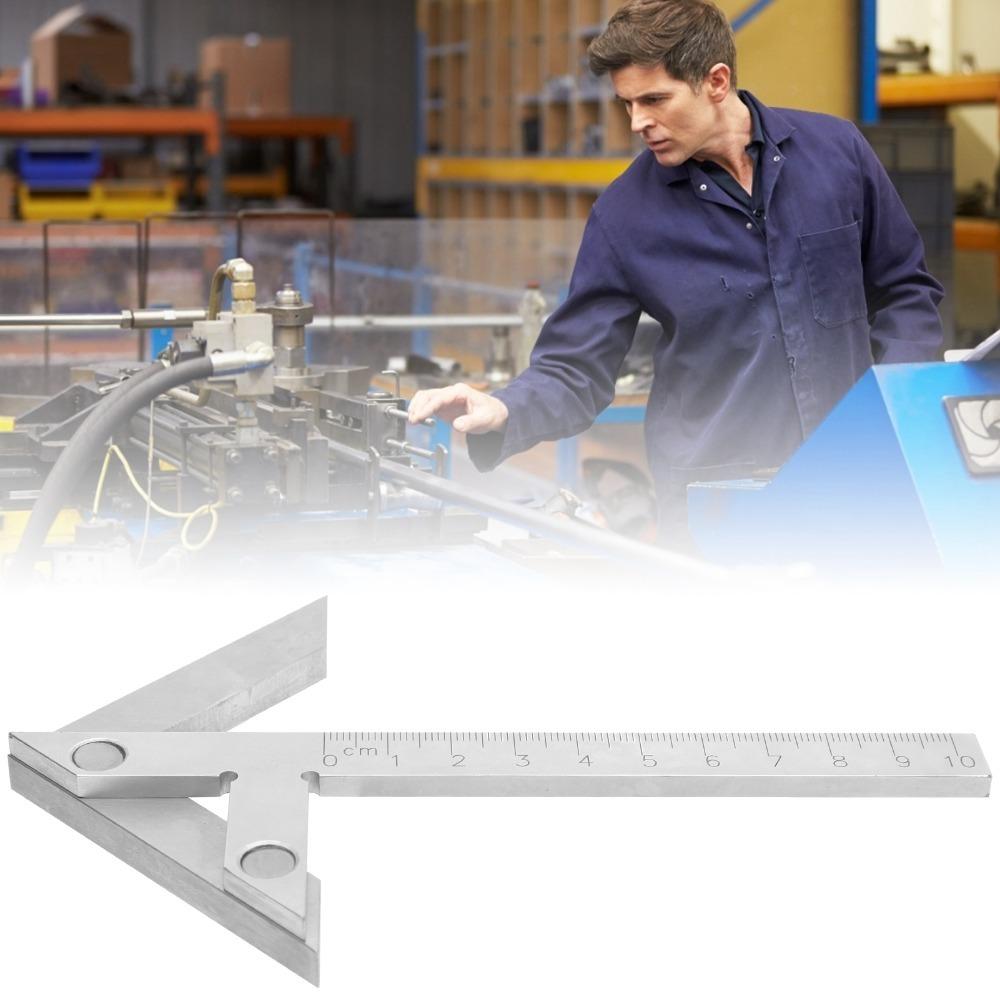 45/90 Degree Angle Gauge Ruler Carbon steel Woodworking Scribe Square  Woodworking