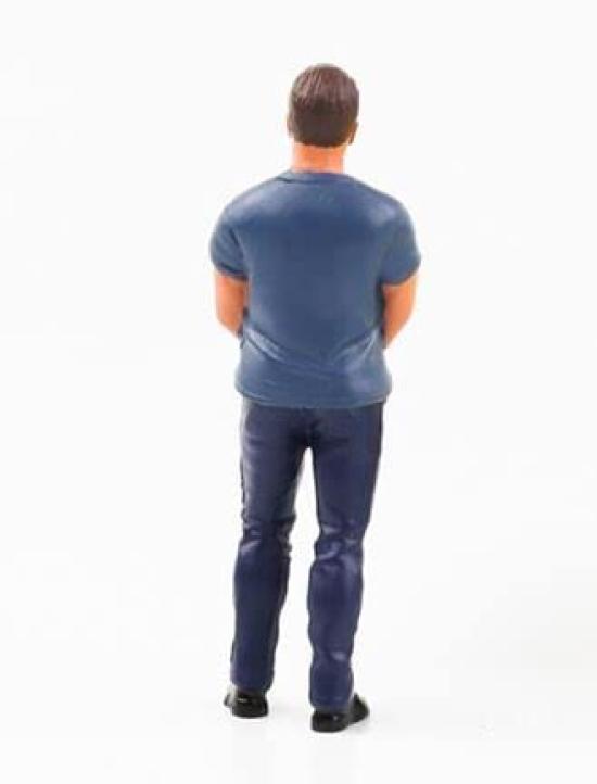 American Diorama Car Meet 3 Figure 4 American Diorama Car Meet 3 Figure Miniature 1/18 [Used]