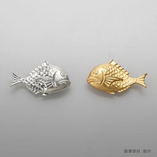 Nousaku Sea Bream Chopstick Rest Made of Nosaku Tin Rest/cutlery