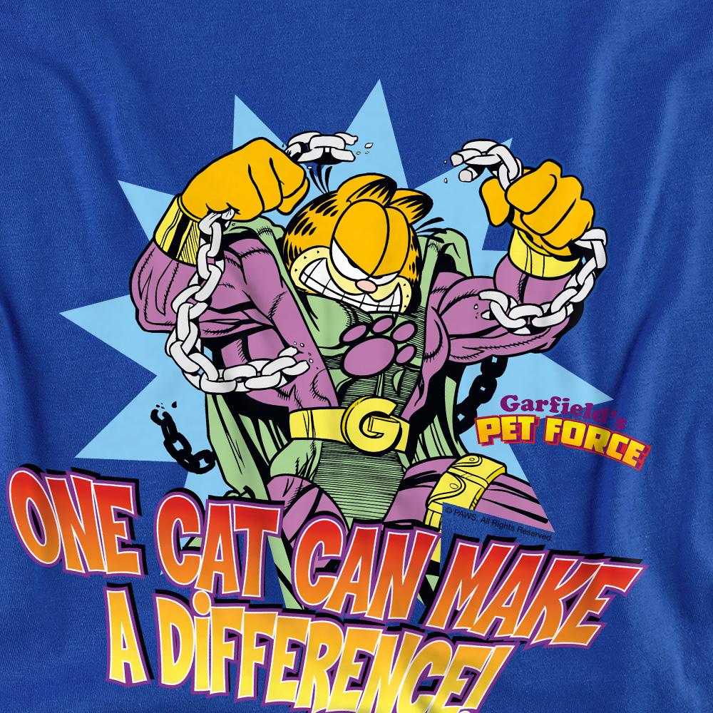 Garfield Unisex Adult Make A Difference Sweatshirt