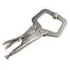 Steel Locking C Clamp Pliers 9 Inch for Welding Fabrication Wood Tenon Alignment and General Purpose Clamping Tasks