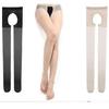 Love Story Women's Transparent Open Crotch Pantyhose & Underwear Set