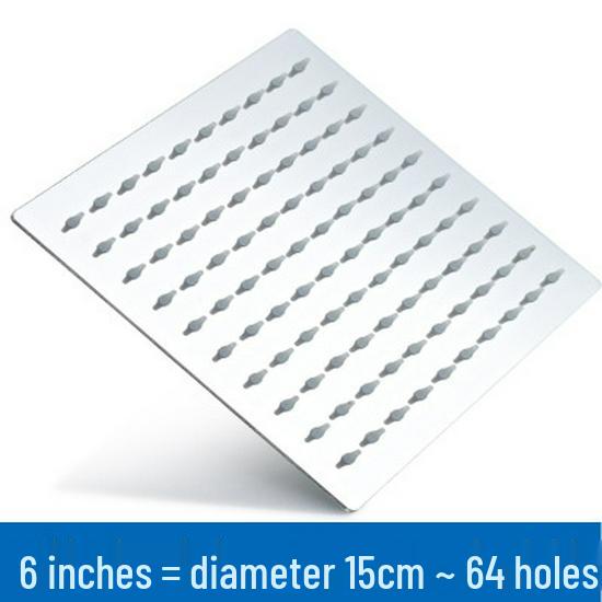 Stainless Steel Water-Saving Booster Shower Head Set with Top Spray, Bathroom Fixture 201.
