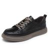 Fashion 2025 Leather Oxford Shoes High Quality Fashion Breathable Outdoor Sneakers Men Shoes Handmade Leather Casual Walking Shoes Men