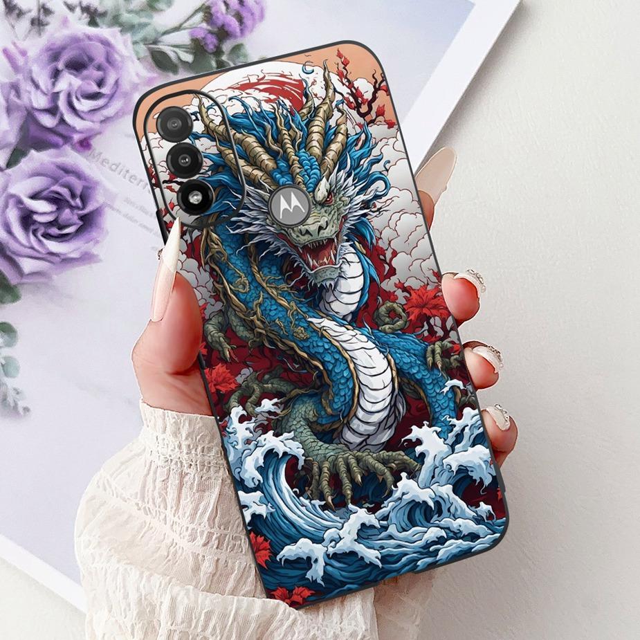 For Motorola Moto E20 E30 E40 Case Luxury Painted Cover Soft Silicone Phone Case For Motorola E20 E 30 40 MotoE30 MotoE40 Fundas