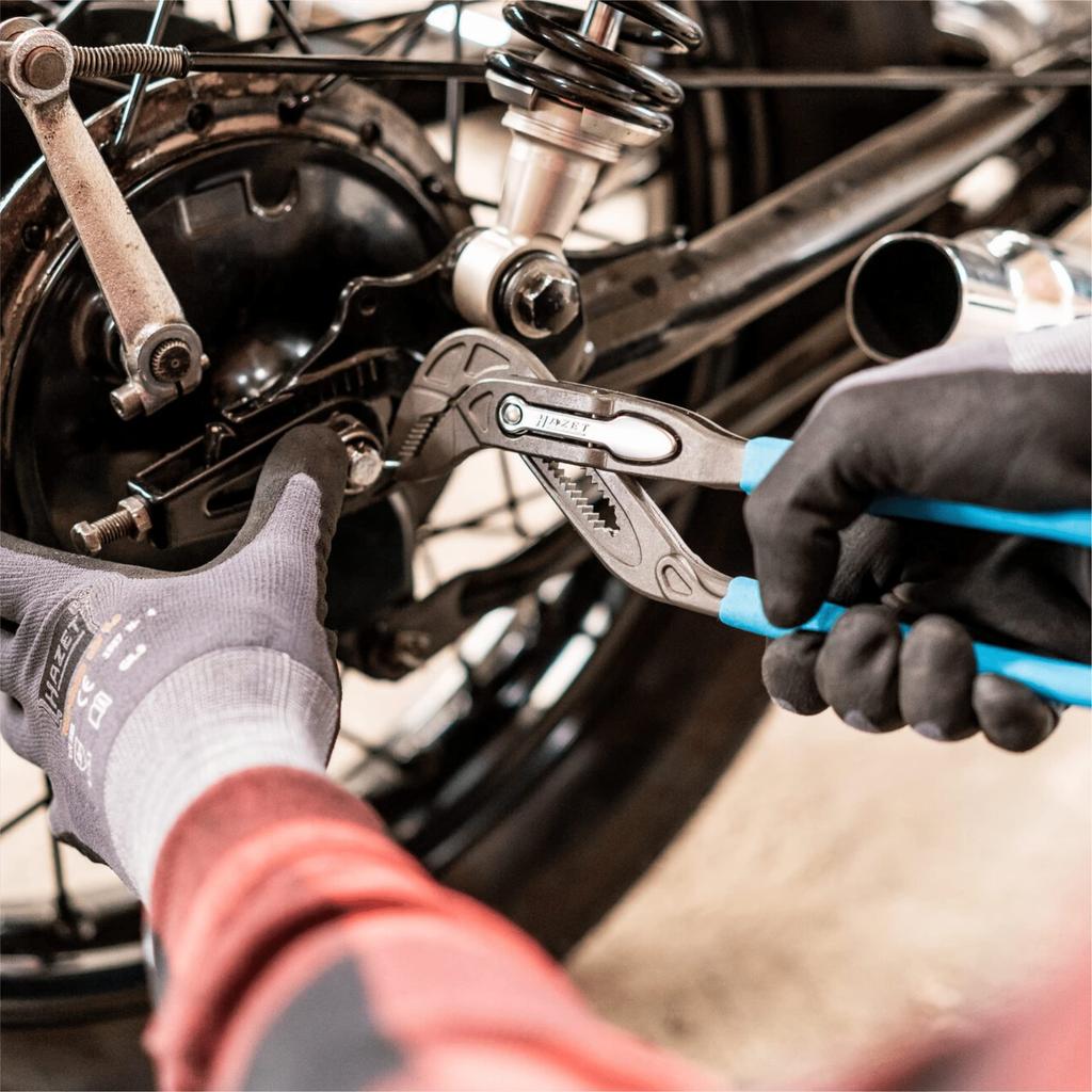 HAZET Water Pump Grip Plumbing Quick Large Maximum Opening Width Total Length Professional Repair Plumbing Made In DIN ISO Standard Compliant 760-2