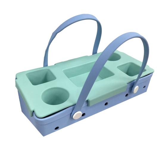 Strand Getränkehalter für Bogg Bag Becher- und Handyhalter Strandtaschenaufsatz Aufbewahrungshalter für Stanley Becher Snacks