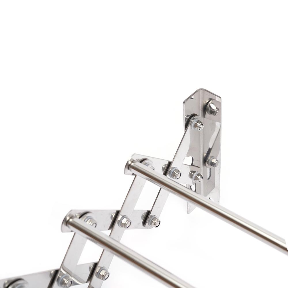 Folding Clothes Rack, Bathroom Towel Rack Bracket, Bathroom Toilet Stainless Steel 42-80 Cm