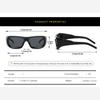 High End Designer Style Stylish Retro Edgy Punk Timeless Oversized Square Shaped Female For Both Male Sun Glasses