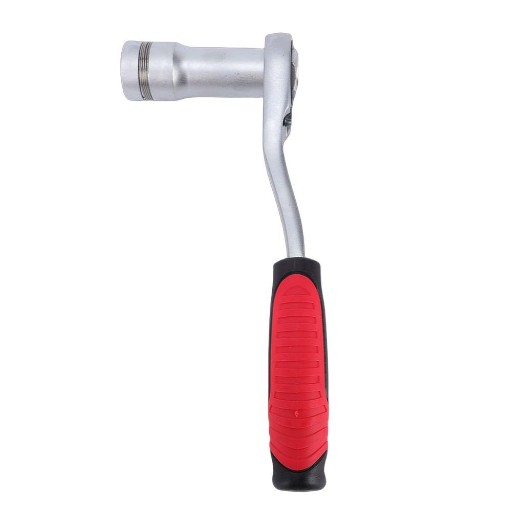 Pass Through Ratchet and Socket Set 10 24mm 12 Point Pass Through Socket 72T Reversible Ratchet Wrench with 1 2 3 8