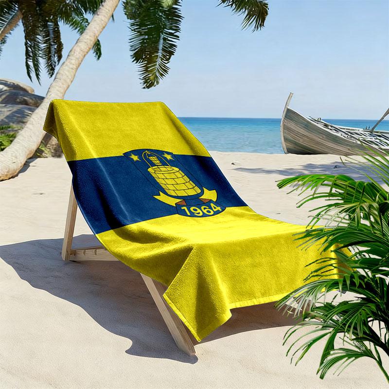 Brøndby IF Print Beach Towel, Large Soft Quick Dry Towel for Beach Camping Swimming