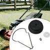Protective Gasket Lawn Mower Fittings Red Steel Lithium Battery