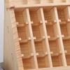 Divided Compartment Rack Sturdy and Stable Home Decor Easy to Clean
