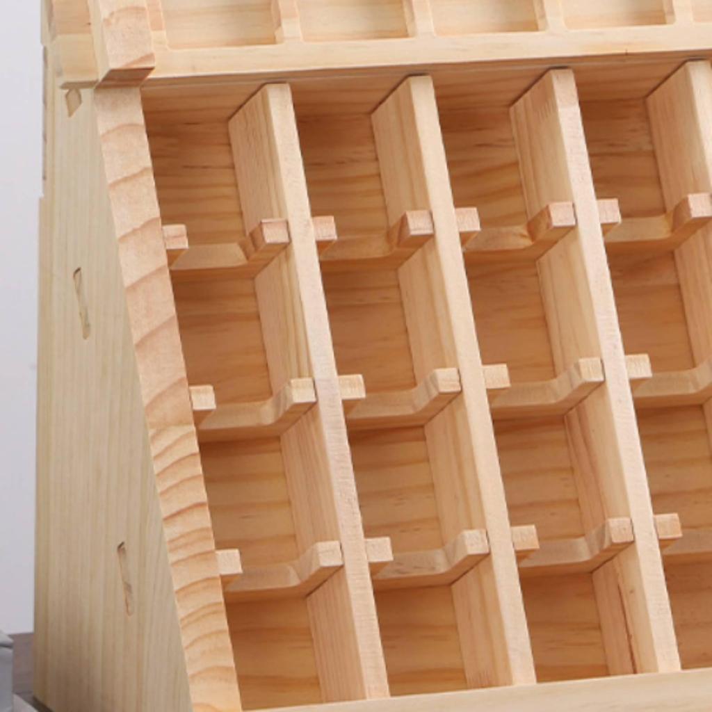 Divided Compartment Rack Sturdy and Stable Home Decor Easy to Clean