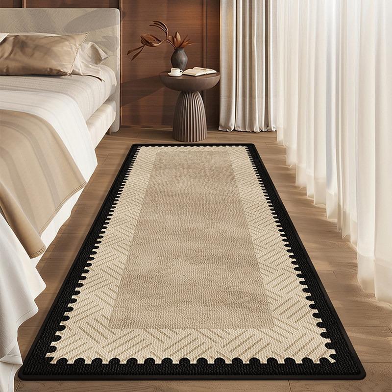 Rug for Bedroom Living Room Carpet Long Rugs Bedside Floot Mat French Vintage Style Rugs Home Decoration Carpets