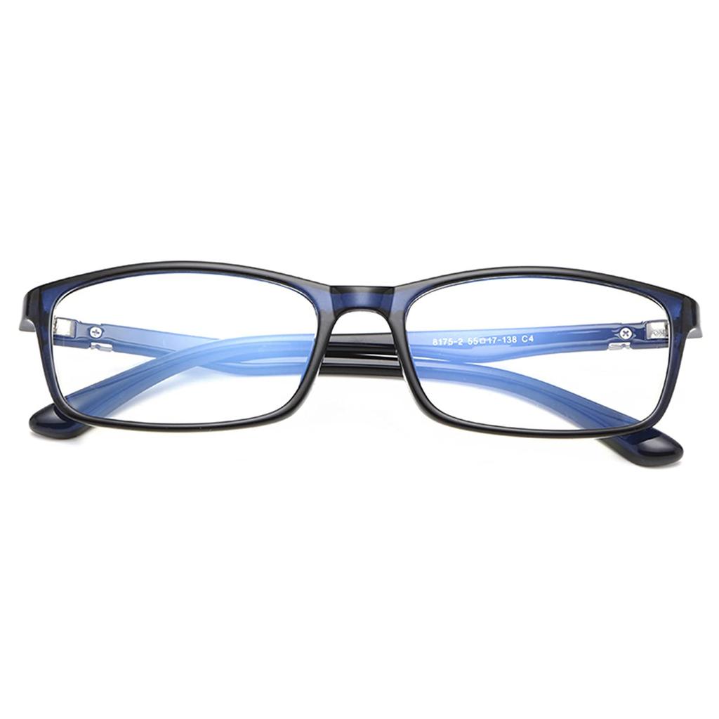 Fashion blue light blocking blue light blue [Dollger] glasses, glasses, men's glasses, non-prescription, blocking, ultra-lightweight 16g, women's,
