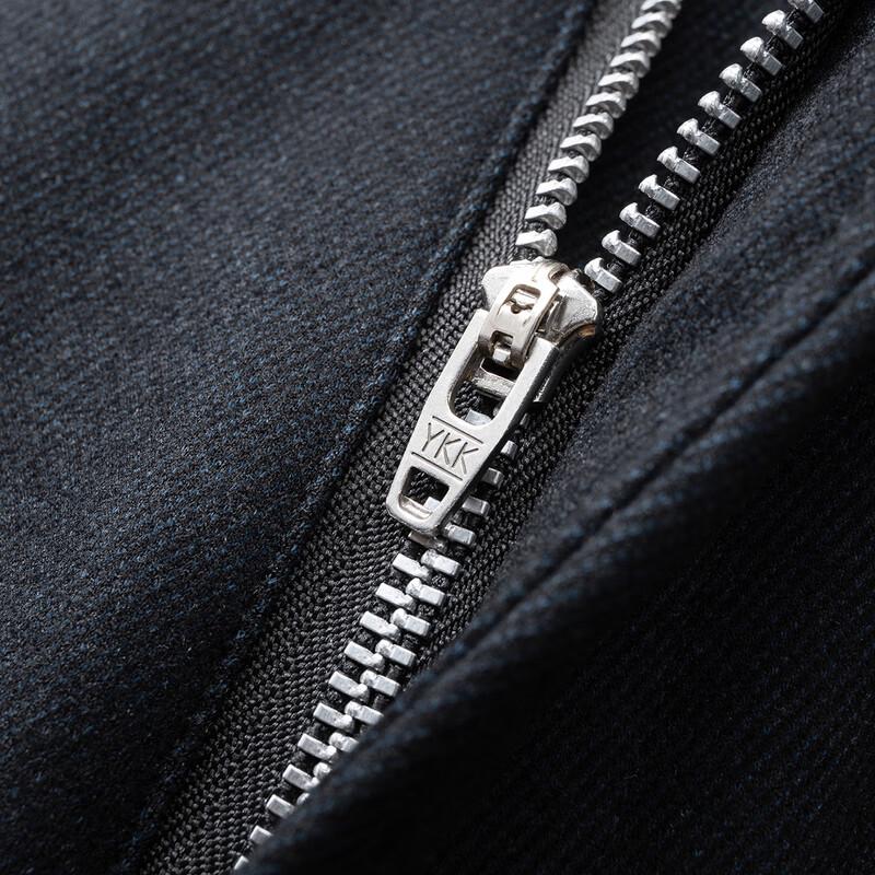 JOW Men's Merino Wool Blend Thickened Wrinkle-Free Straight-Leg Casual Pants