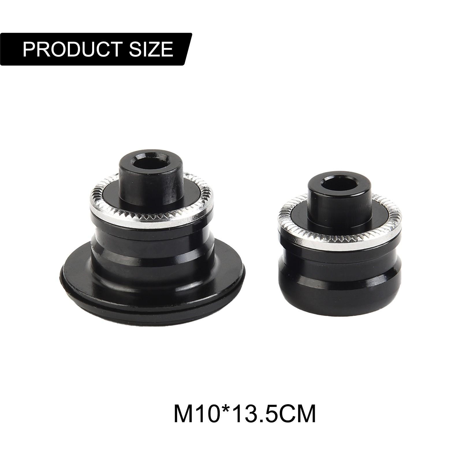 

Bike Hub QR Thru Axle Adapter Converter End Cap Enjoy a Hassle Hub System 10*135mm