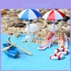 Mini Ornement de Plage Micro Paysage Jardin de Fées Décoratif Accessoire Maison de Poupée