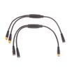 E-Bike Signal Sensor Waterproof Y-Splitter 1T2 3 Pin Connector Cables Sensor For Bafang Electric Scooter Bicycle Cord Parts