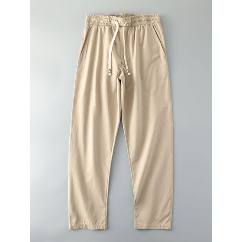 Lysel Tencel Thin Straight All-Matching Export Men's Pants