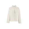 Apricot Colored Woolen Coat Women's Autumn And Winter Loose V-neck Jacket Top Women's Clothing