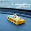 Crayon Shin-Chan Serie Cartoon Auto Tijdelijk Parkeer Nummerplaat Model Poppetje Verbergbaar Nummer Auto Accessoires Kerstcadeaus