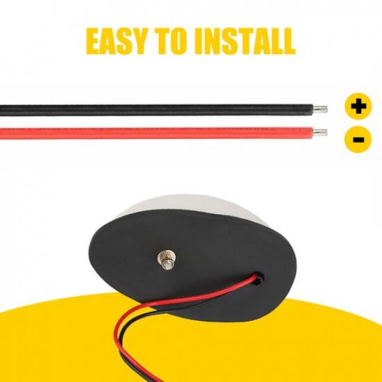 2pcs 8LED Marine Boat Navigation Starboard Light Port Red Green IP67 Universal