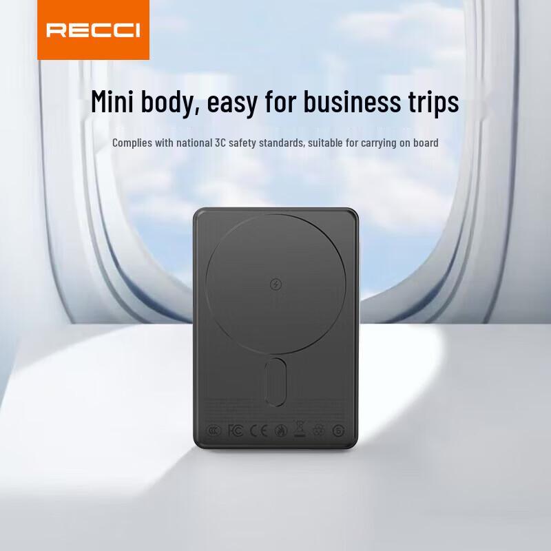 Recci RPB-W37 Magnetic Wireless Power Bank